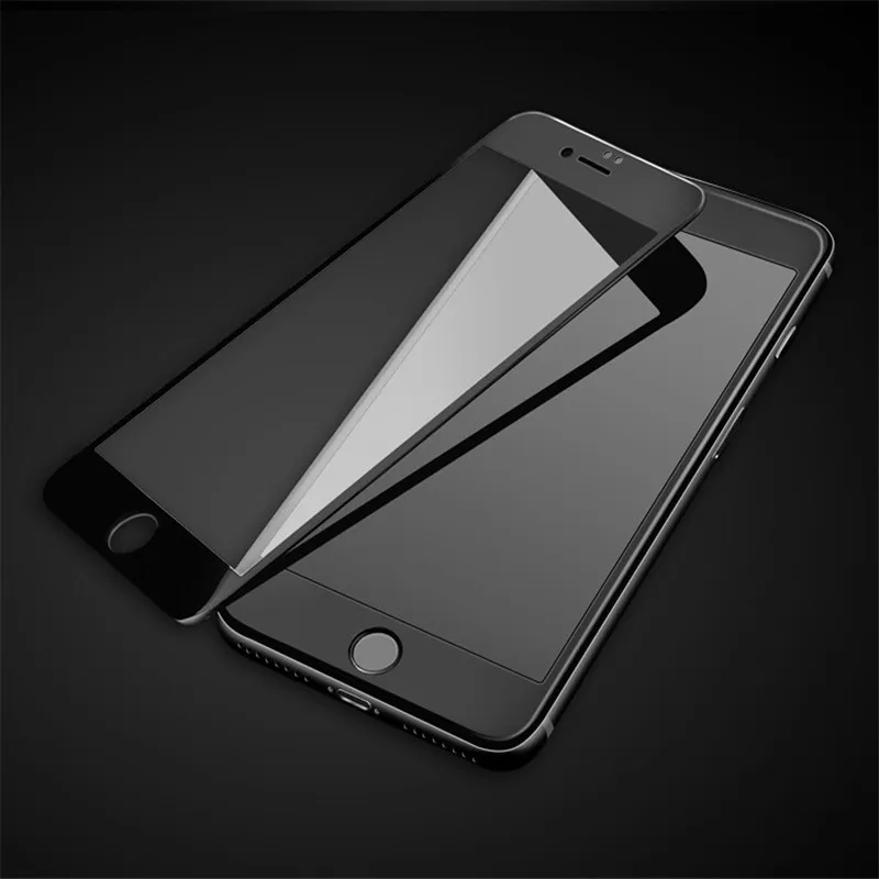 10 шт. для iphone X XS 3D изогнутое углеродное волокно с мягкими краями закаленное стекло для iphone 8 6 Plus 6s 7 plus Защитная пленка для экрана телефона