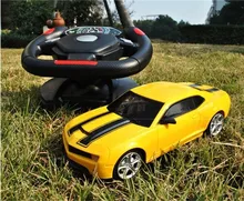 2016 New GIFT Child Kids Electric Toy RC Car Bumblebee Remote Control Automobile Toys High Speed