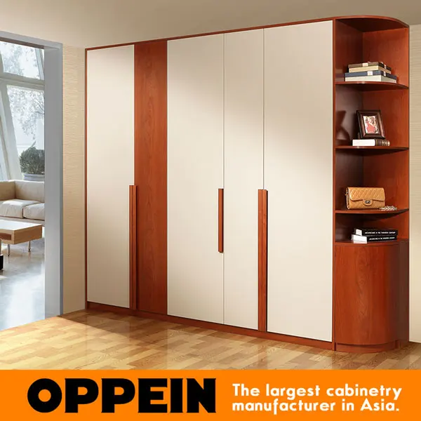 wholesale new double color wardrobe design furniture bedroom