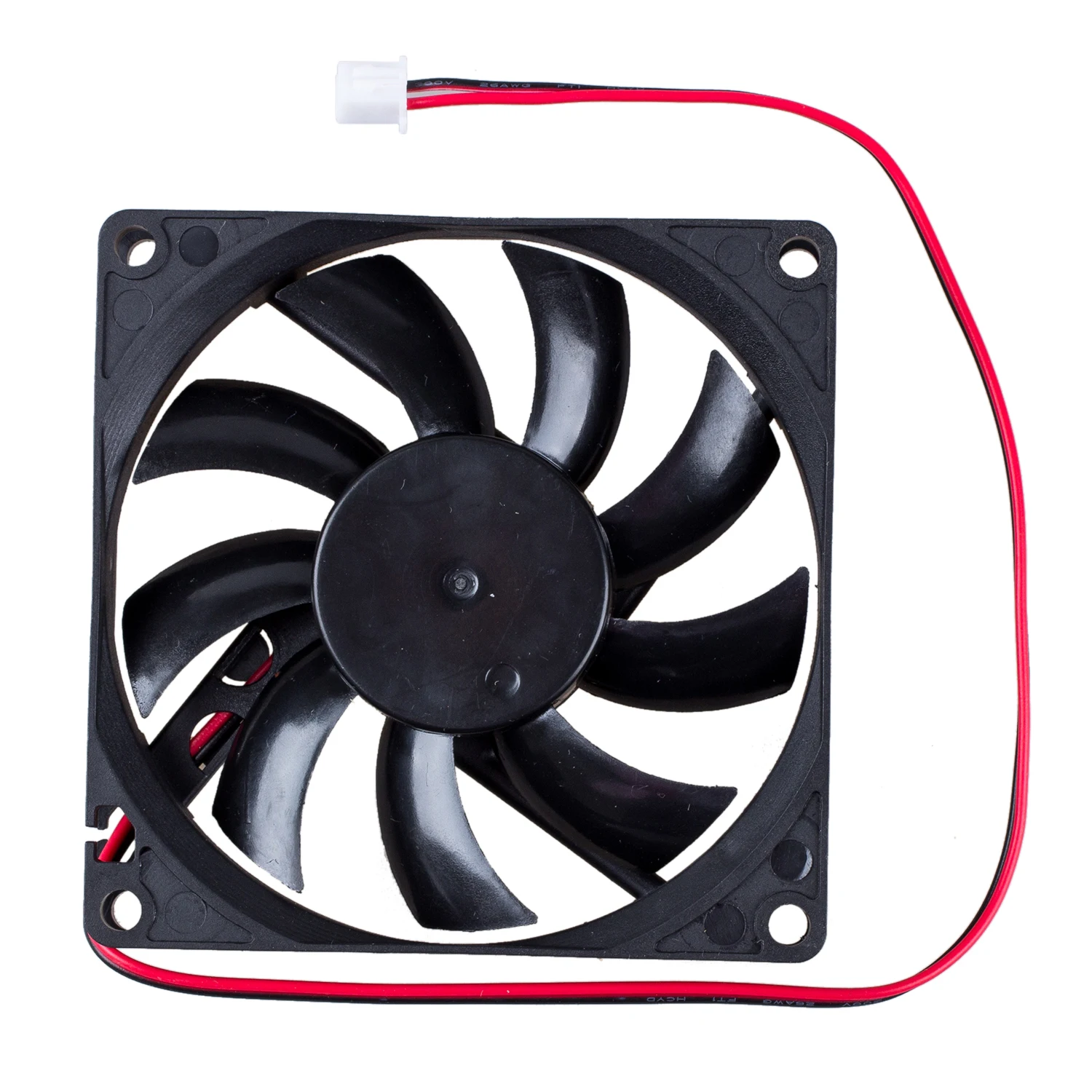 

DC 12V 0.18A 2 Pin Connector PC Computer Case Cooling Fan 80x80mm Gift