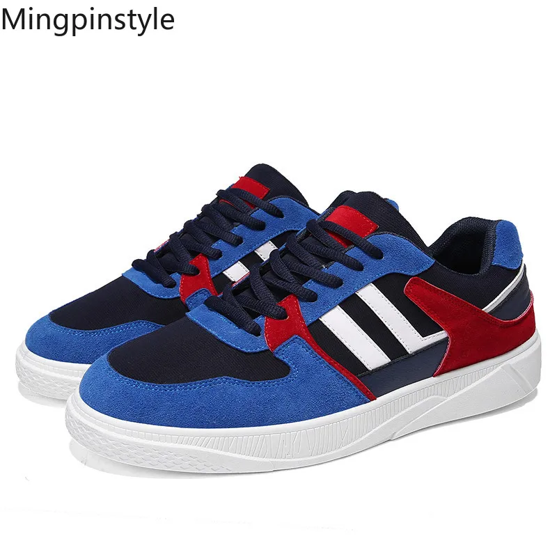 

2018 Autumn New Canvas Men's Shoes Vulcanize Shoes Anti-skid Wear-resistant Men's Leisure Sneakers Students Young Men's Shoes