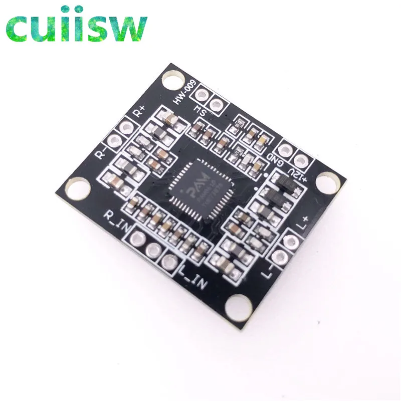 

cuiisw PAM8610 digital power amplifier board 2 x15w dual channel stereo mini class D power amplifier board
