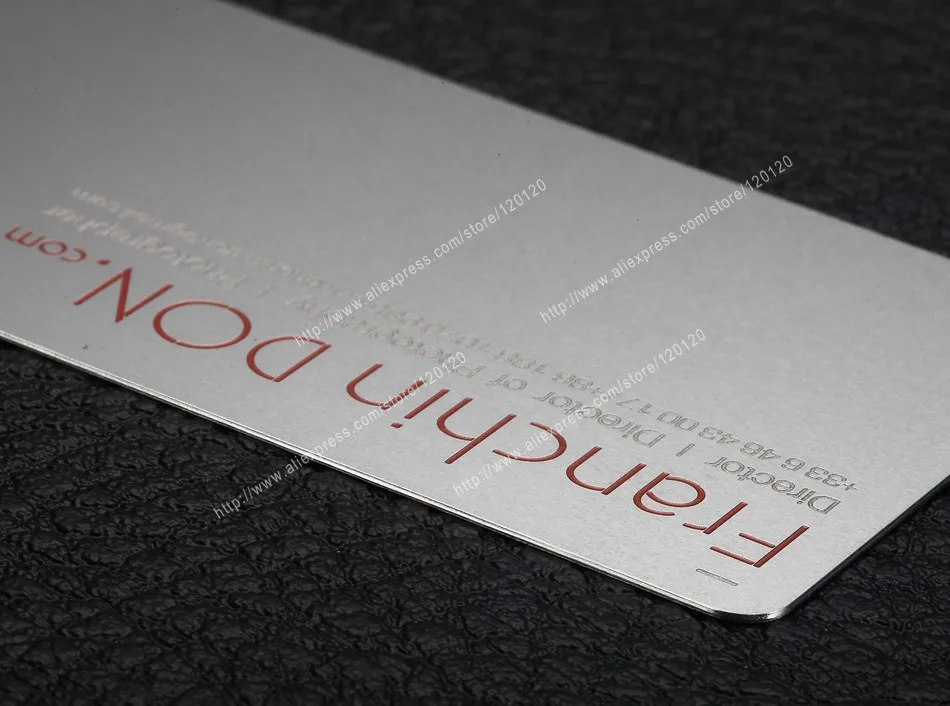 Выдавливание карт вырезанное персонализированное качество визитная карточка