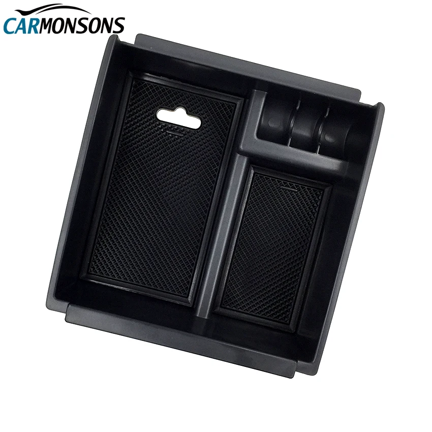 

Carmonsons for Isuzu Mu-X D-Max 2012+ Central Armrest Storage Box Container Holder Tray Accessories Car Organizer Car Styling