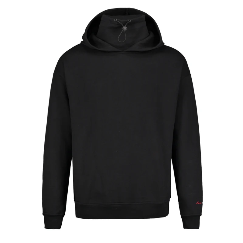 

cotton solid color hooded hoodie men velvet long loose sweatshirts mens autumn winter 2019 hip hop fashionable streetwear