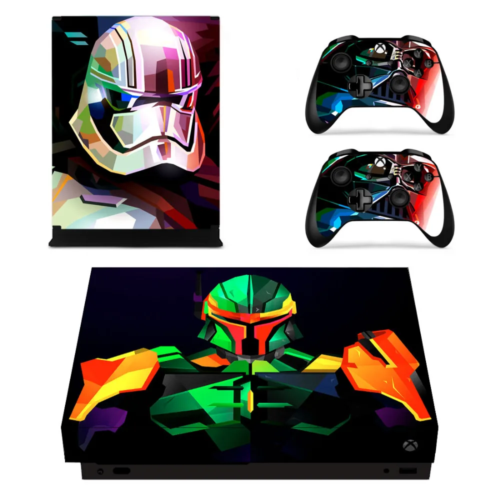 Звездные войны Дарт Вейдер кожи наклейка для Microsoft Xbox One X консоль и контроллеры Скины стикеры s для Xbox One X винил