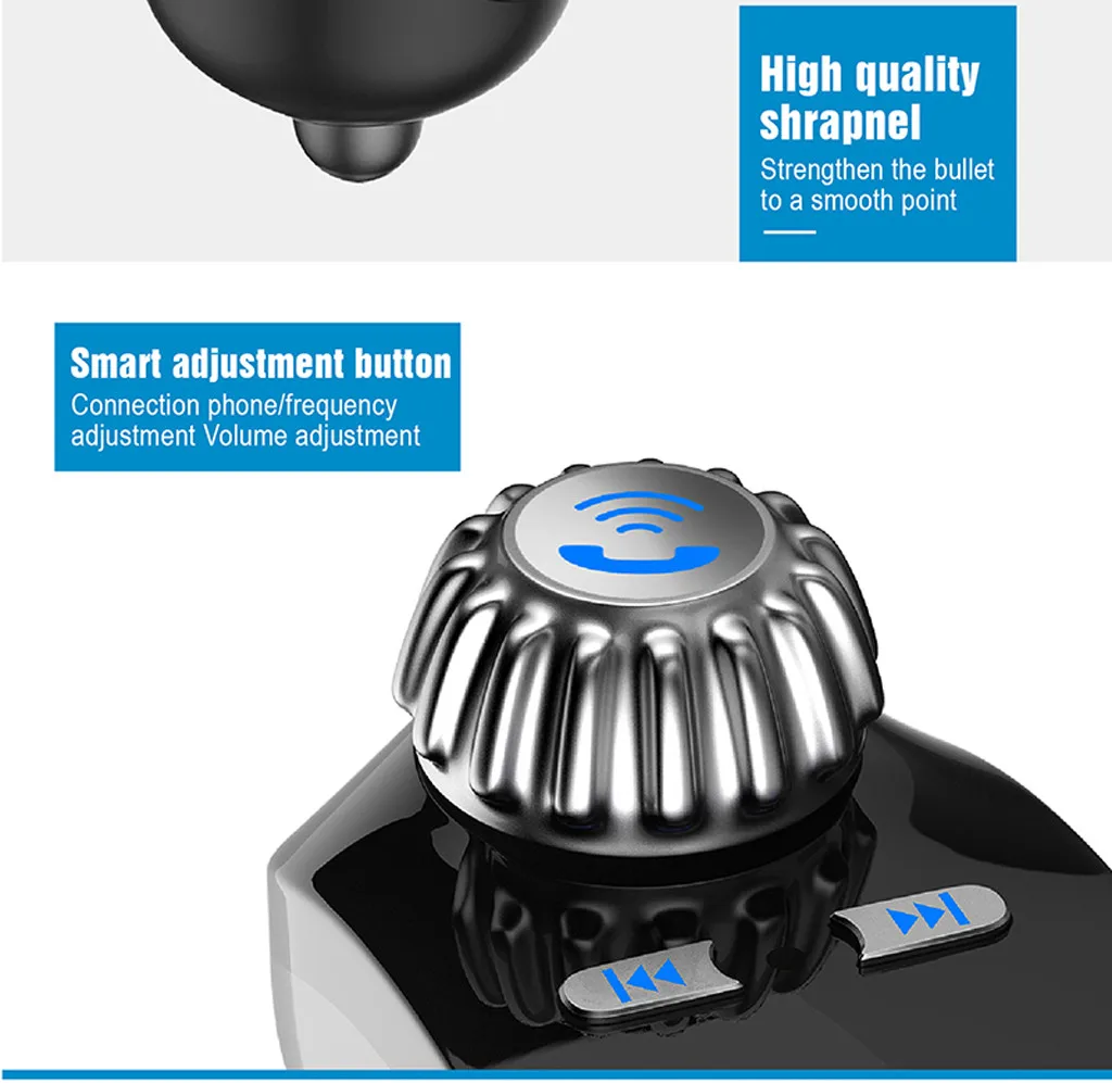Bluetooth автомобильный комплект MP3-плеер fm-передатчик беспроводной MP3-плеер USB зарядное устройство fm-передатчик