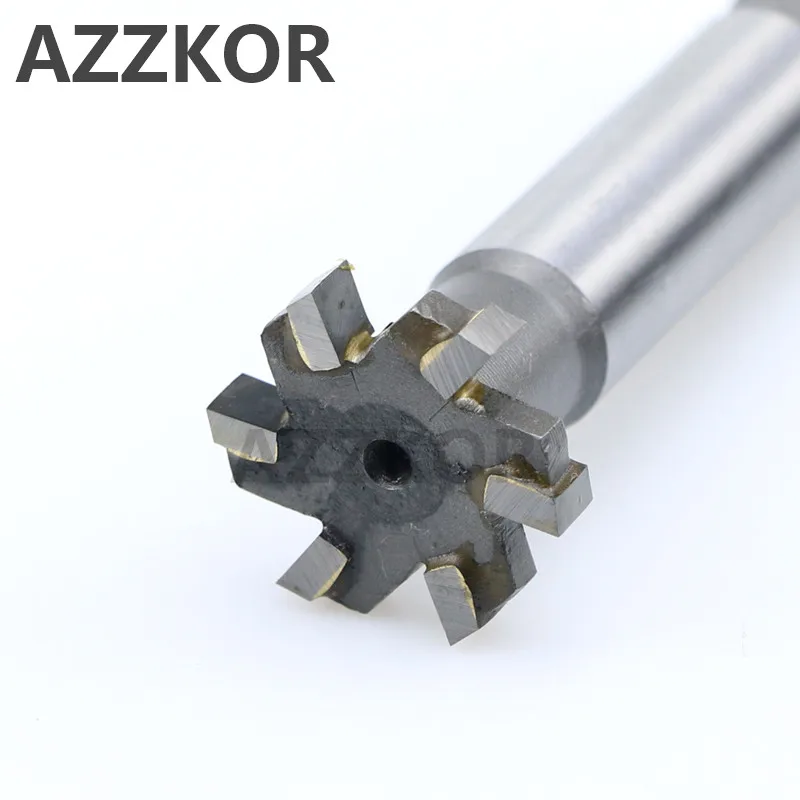 Fresa De Ranura En T De Carburo - 4mm Corte, 4 Flautas Para Fresadora CNC 🔧
