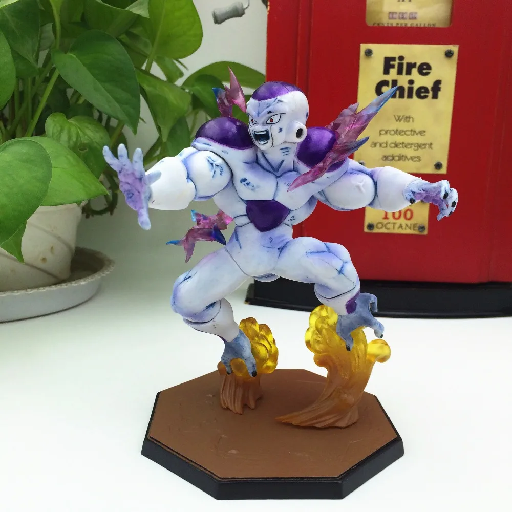Аниме Dragon Ball Z Действие рис Frieza Боевой издание аниме Статуэтки Коллекционные Juguetes
