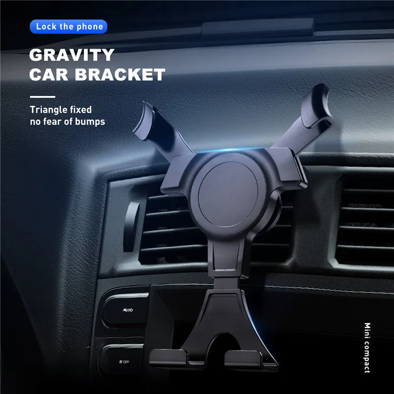 Автомобильный держатель для телефона USLION Gravity в автомобиле универсальный на