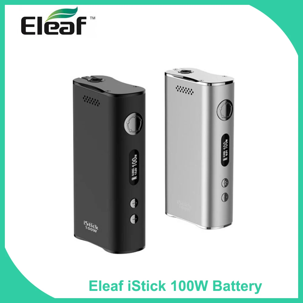bilder für Großen Verkauf Original Eleaf 100 Watt iStick Box Mod 5-100 Watt 510 gewinde elektronische zigarette Batterie vs istick TC 100 watt Einfache pack bilder für Großen Verkauf Original Eleaf 100 Watt iStick Box Mod 5-100 Watt 510 gewinde elektronische zigarette Batterie vs istick TC 100 watt Einfache pack