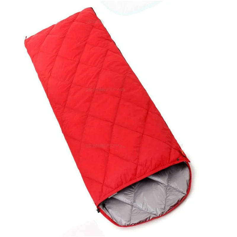 

Outdoor Adult Spring And Autumn Duck Down Sleeping Bag Ultra-light Camping Warm Portable Envelope Duck Down Sleeping Bags