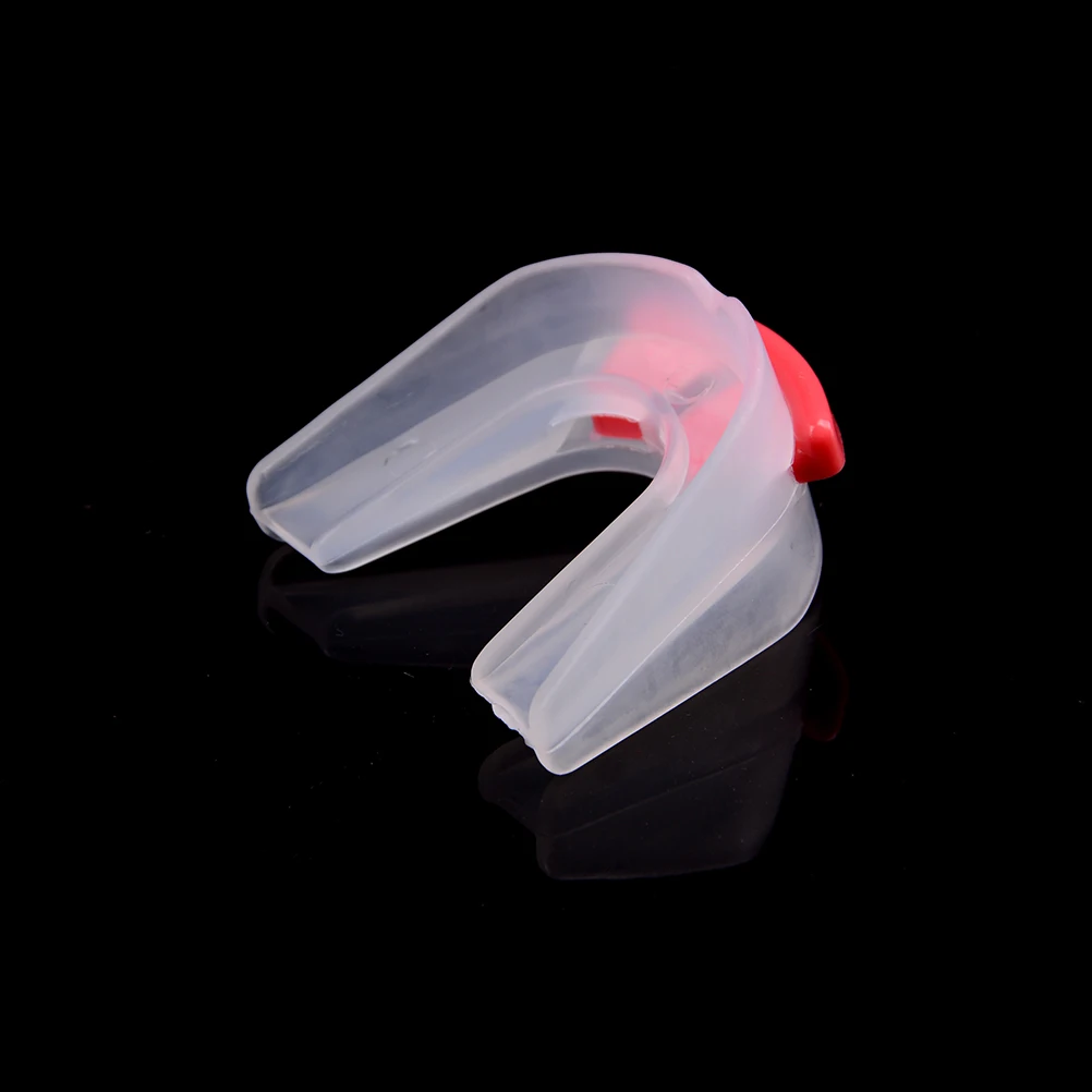 plastic Mouth Guard Sports Gum Shield Grinding Teeth Protect For