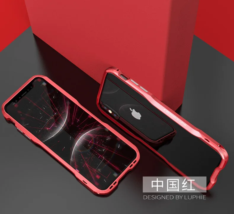 iphone 13 pro max cover Luxury Metal Bumper Case for iPhone 11 13 Pro Max XS 12 Mini XR 7 8 Plus SE2020 Aluminium Alloy Frame Strong Double Color Cover iphone 13 pro max case clear