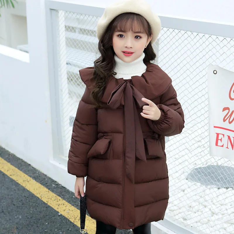 

Girls Winter Coats Children's Clothing Winter Big Children Cotton Jackets 5- 6-7-8-9 Years