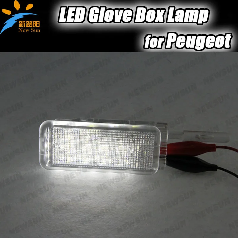 1X LED Glove box light Led car Lamp for Peugeot 1007 406 NEW 206 407 5008