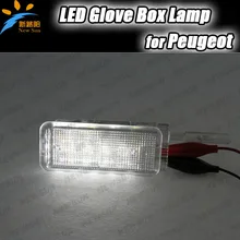 1X LED бардачку свет Привел автомобиль Лампы для Peugeot 1007 406 206 407 5008 207 (A7) 607 306 Новый 607 Новый 307 806 308 3008 Эксперт