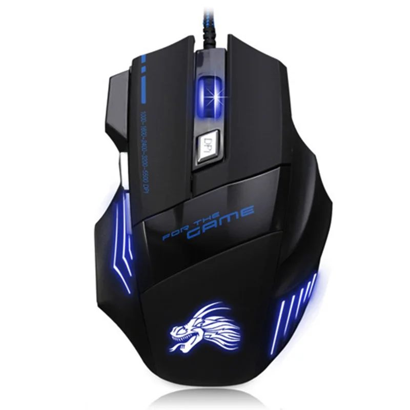 Профессиональная проводная USB мышь X8 6 кнопок 5500DPI|mouse logitech|mouse pad optical mousemouse soft |