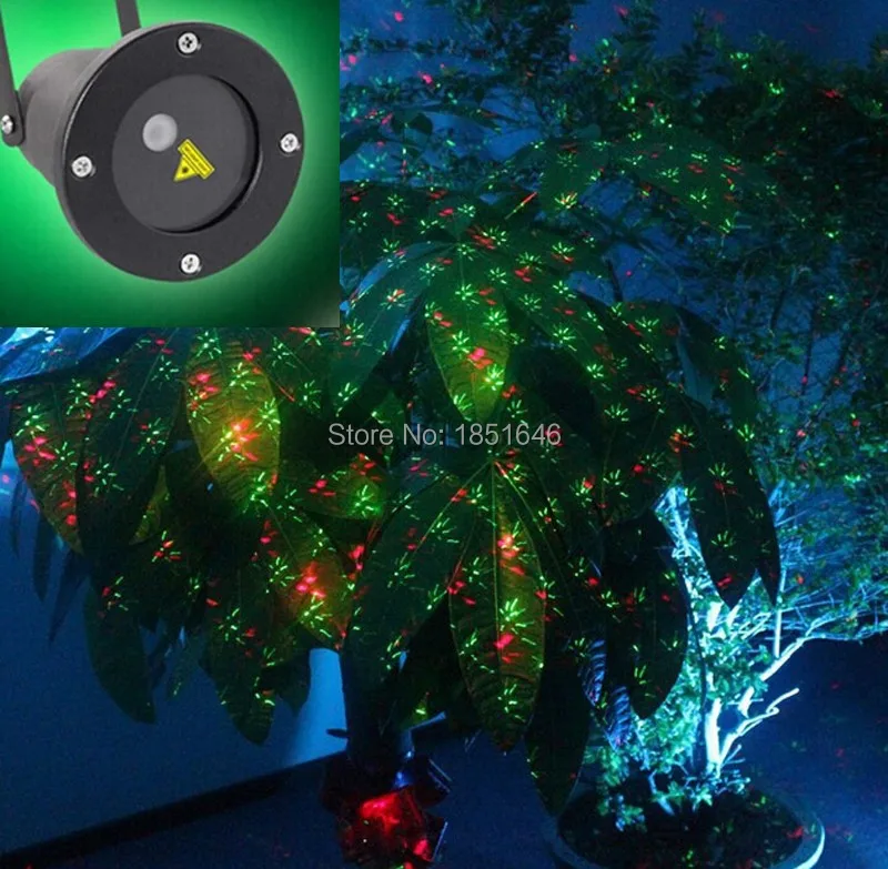 Открытый свет лазерный Водонепроницаемый Рождественский проектор Праздничная Мерцающая звезда огни садовые украшения источник питания