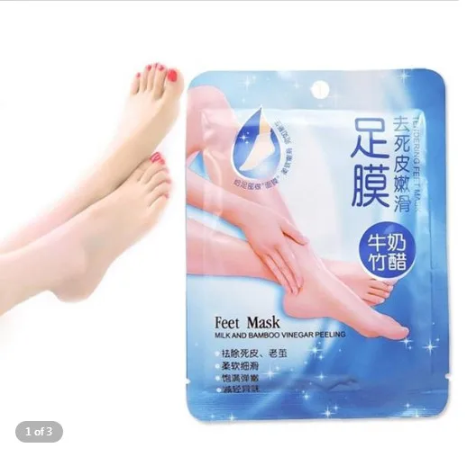 Super Exfoliating Foot Mask Socks For Pedicure Socks Peeling For Foot feet mask Carein Toiletry