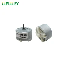 LUPULLEY RF-500TB-12560 DC Шестерни мотор DC6V/9 V Высокая Скорость большой крутящий момент постоянный магнит DC мотор для веер ручной работы/лоточный мотор