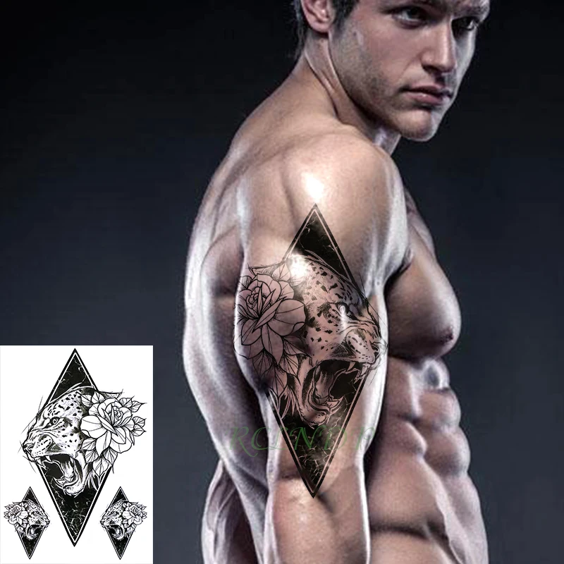 Водонепроницаемая Временная тату наклейка Grim Reaper Hell Wing Dark Angel Tatto флэш поддельные