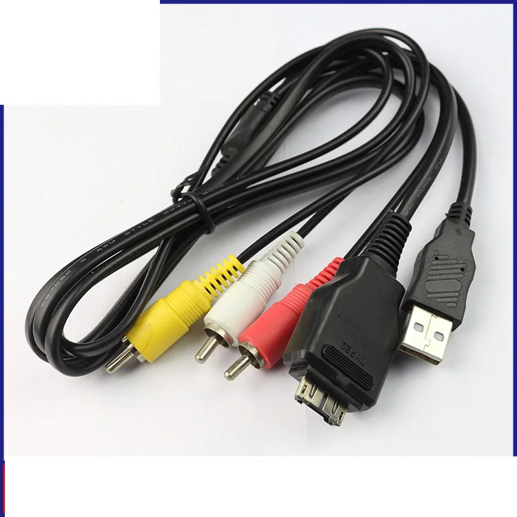 2 в 1 USB и AV TV кабель для Sony VMC MD2 Cyber Shot DSC H55 W230 W270 Cameras|av cable for camera|usb usbav sony |