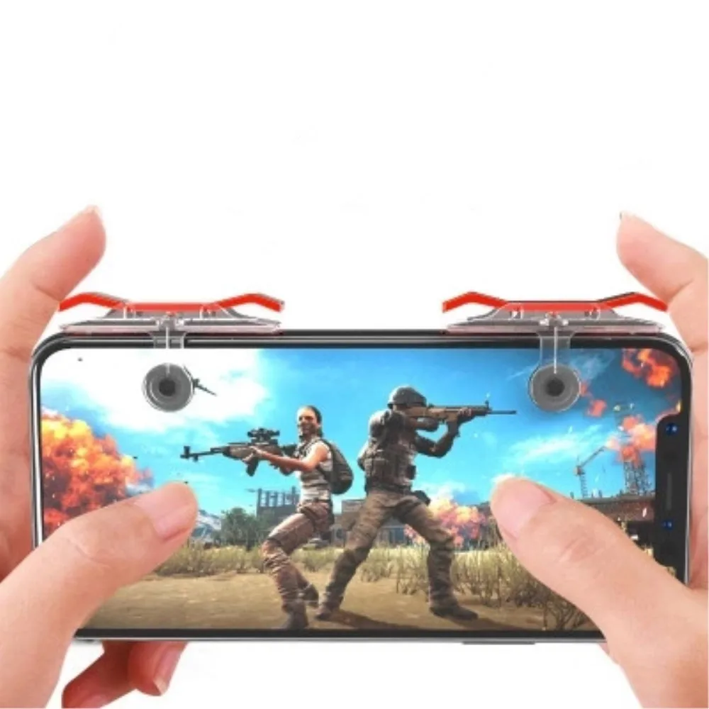 1 пара игровой триггер для мобильных телефонов PUBG кнопка огня ручка L1R1 шутер