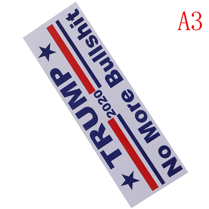 10 шт. президент Дональд Трамп кампании оконные наклейки на автомобильные бамперы - Название цвета: A3