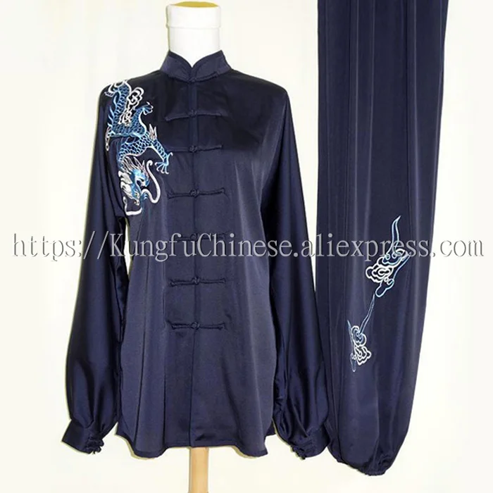 

Chinese Tai chi clothing taiji clothes wushu suit kungfu uniform embroidered garment for girl women men children kids boy adults