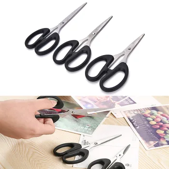 

Stainless Steel Scissors School Office Scissors Paper Cutter Arts Crafts Articulos DIY Scrapbooking Photo Scissor