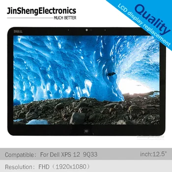 

12.5" LP125WF1-SPA3 LP125WF1 SPA2 For dell XPS 12 9Q33 9Q23 lcd touch screen display replacement assmebly
