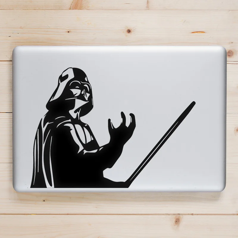 Star Wars Darth Vader Holding Laptop Decal for font b Apple b font font b Macbook