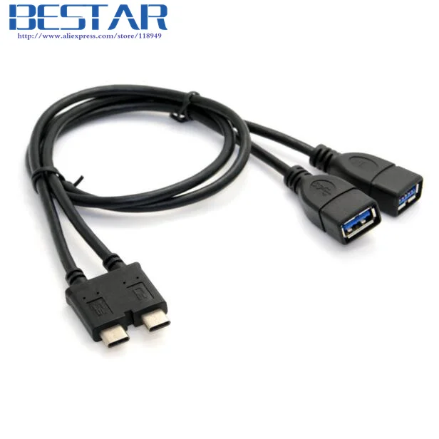 Двойной кабель USB 3 1 Type-C на 0 OTG для передачи данных нового 13-дюймового Macbook Pro |