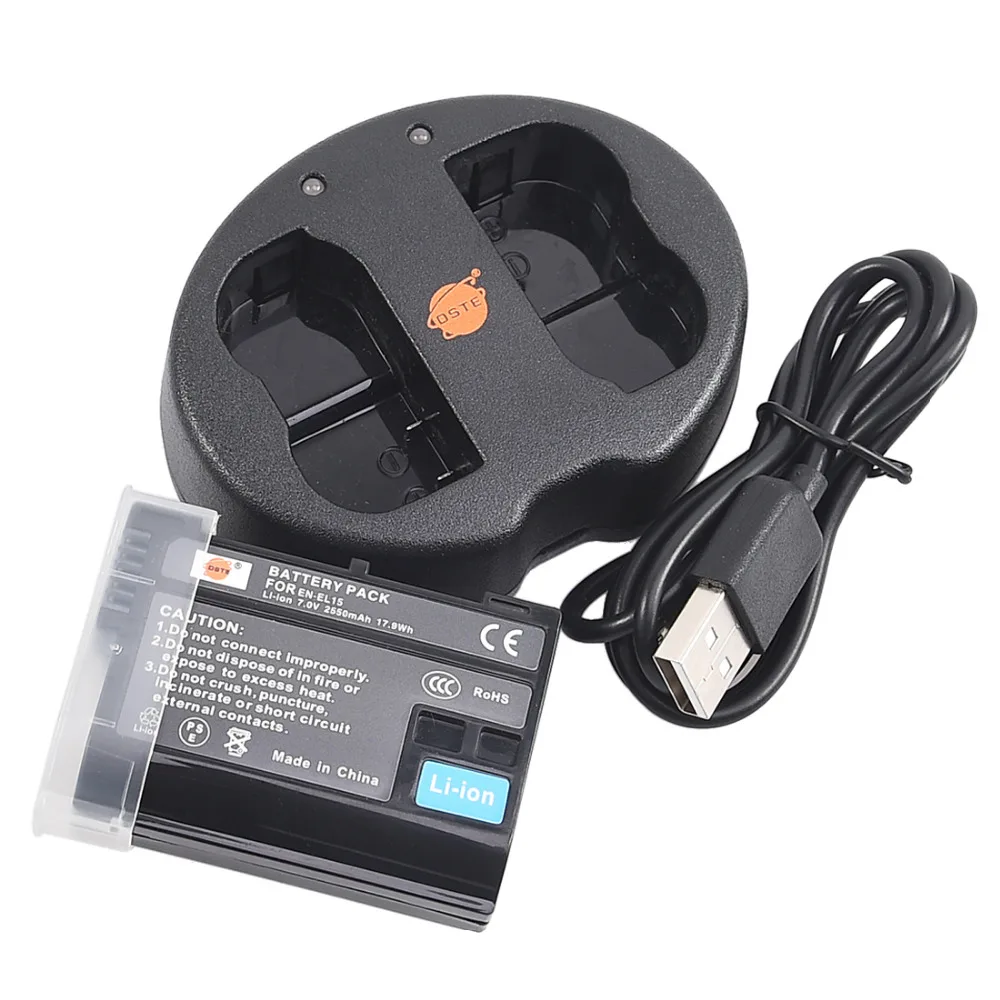 Batteria EN-EL23 DSTE Per Nikon Coolpix - 2 Pacchi Da 2200mAh Con Caricabatterie USB - Foto 2