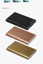 Aluminum 2.5 inch Sata HDD Hard Drive Hard Disk/500G HDD/1TB HDD/2TB HDD Including Black/Golden/Pink Golden Optional