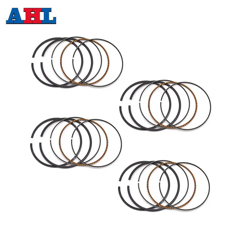 Motorcycle Engine Parts STD Bore Size 52mm Pistons Rings For Suzuki GSX400 INAZUMA Kanata 400 GK79A Yingzuma Piston Ring | Автомобили и