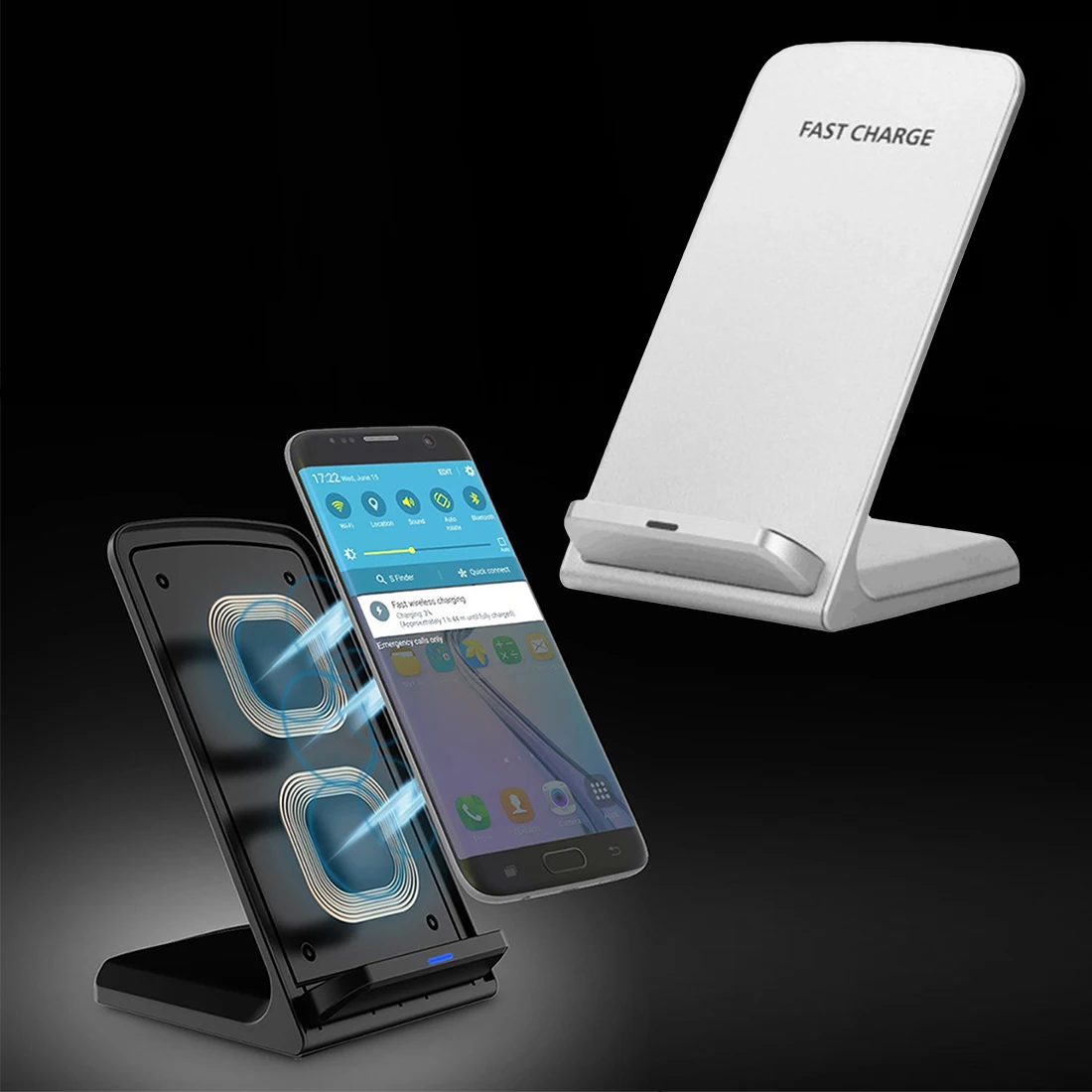 Buy New 10W Wireless Charger For Samsung Galaxy S9 S8