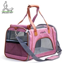 Расширяемая авиакомпания Утвержденная Мягкая двусторонняя переноска для домашних животных, дорожная сумка-тоут с флисовая подкладка, застежка-молния премиум класса, металлическая безопасная Застежка под сиденьем