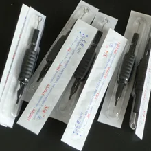 15 шт. розничная 3RL 19 мм одноразовые насадки для тату трубки с иглами насадки для тату