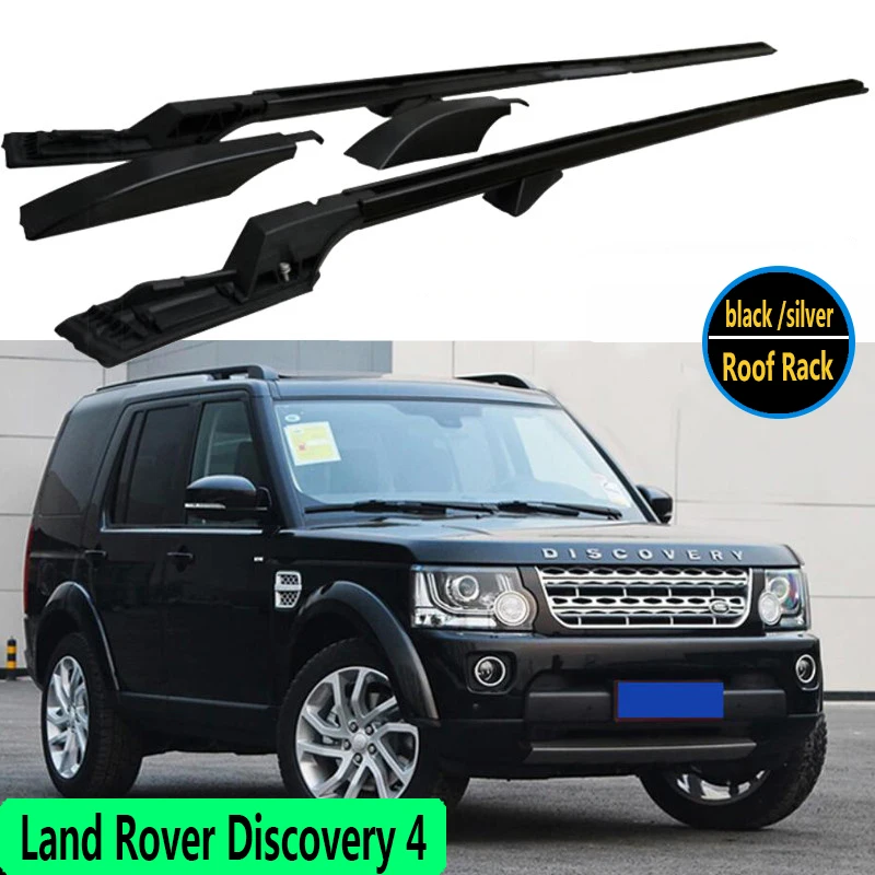 For Land Rover Discovery 4 LR4 Roof Rack Rails Bar Luggage Carrier Bars top Racks Rail Boxes