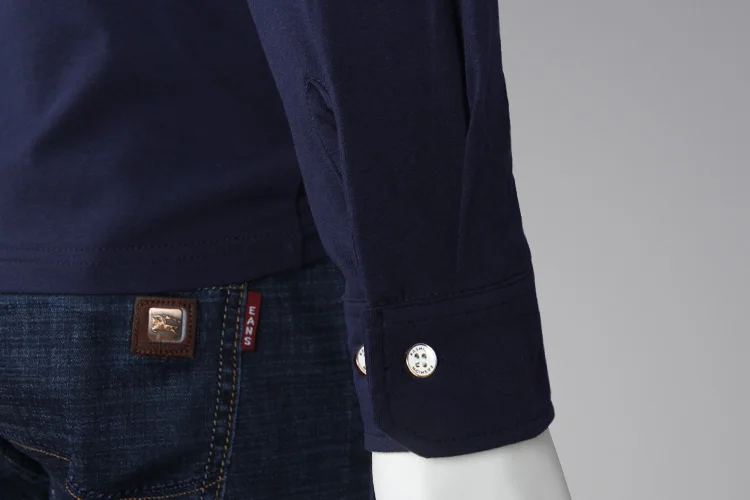 SHABIQI Повседневная Хлопковая мужская рубашка поло, плотная Мужская рубашка поло с длинным рукавом, рубашка поло, топы, плюс размер 6XL 7XL 8XL 9XL 10XL