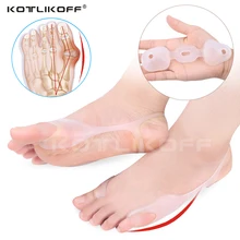 Силиконовые стельки Hallux вальгус палец ноги разделитель для коррекции набор стопы снимает коррекция носка колодки обуви аксессуары эластичные дышащие