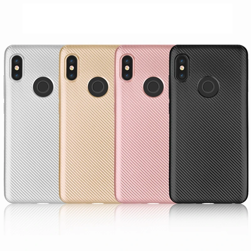 Противоударный чехол mi A2 для Xiaomi из мягкого углеродного волокна Fundas A1 5X 6X Xio