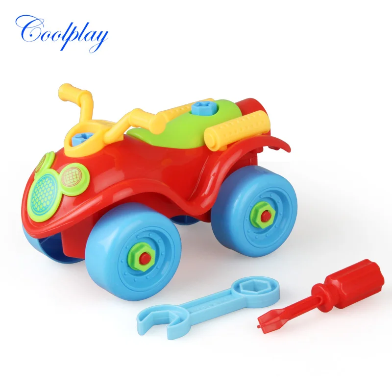 

Coolplay DIY 3D Motorcycle Puzzles DIY Motorcycle Mode Children's Assembly Toy Tool Clamp and Screwdriver Toys For Kids )