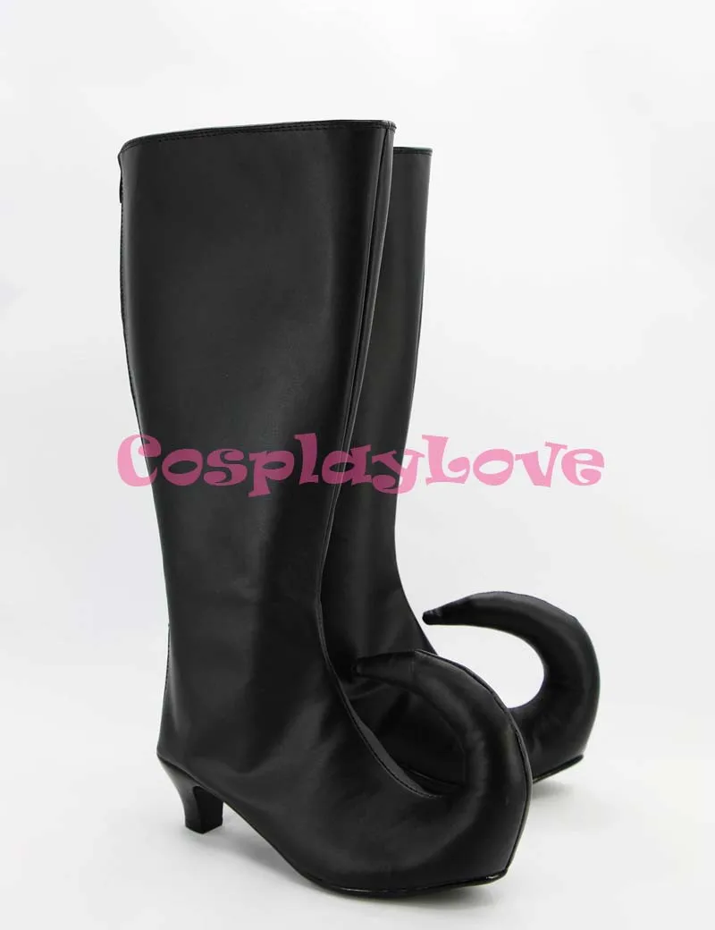 Soul Eater Cosplay Blair Black Cosplay Boots shoes (3)