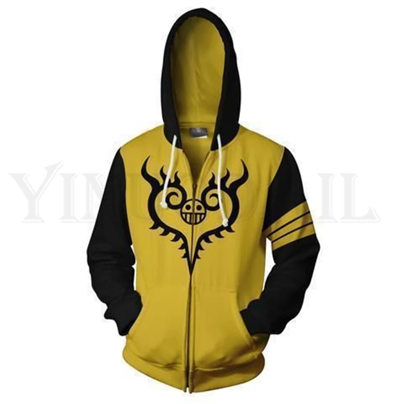 

Anime ONE PIECE Hoodie Men and Women Zipper Hoodies Luffy 3d Print Hooded Jacket for Boys Zoro Harajuku Streetwear Cosplay
