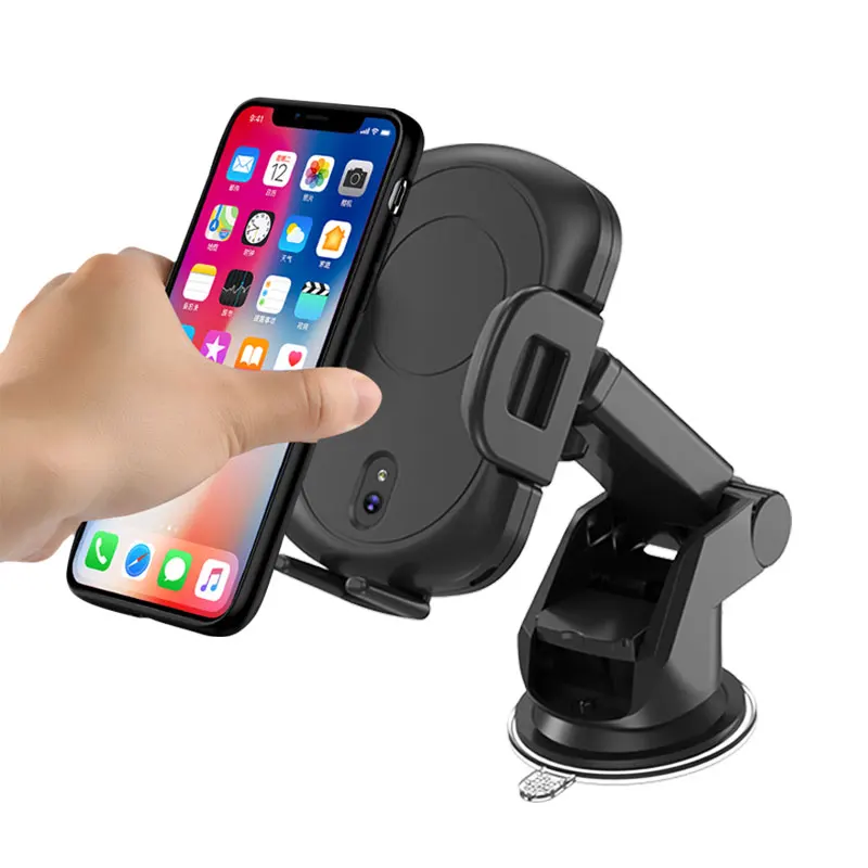 Wireless Fast Car Charger Mount Qi Fast Charging Wireless Charger Car Vent Cell Phone Holder Cradle for Samsung Galaxy S9/S9+