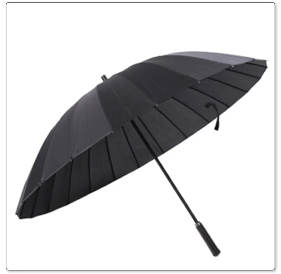 Long Handle Umbrella Male Female 111cm 24K Large Umbrella Windproof Man Woman Waterproof For Sunny And Rain  (13)