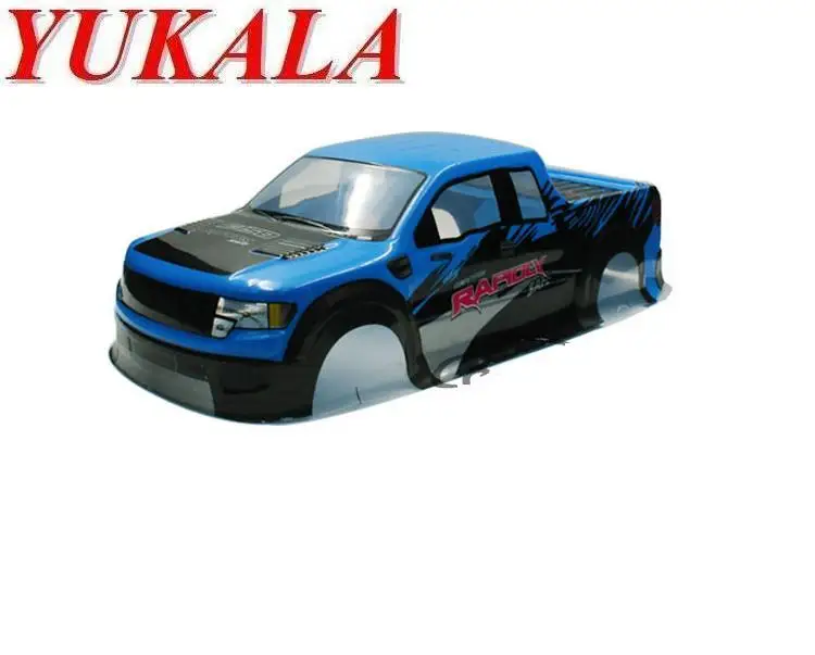 YUKALA 1/10 1:10 ПВХ Окрашенный корпус для 1/10 RC Monster truck 94188 Размер 430*193 мм 1 шт